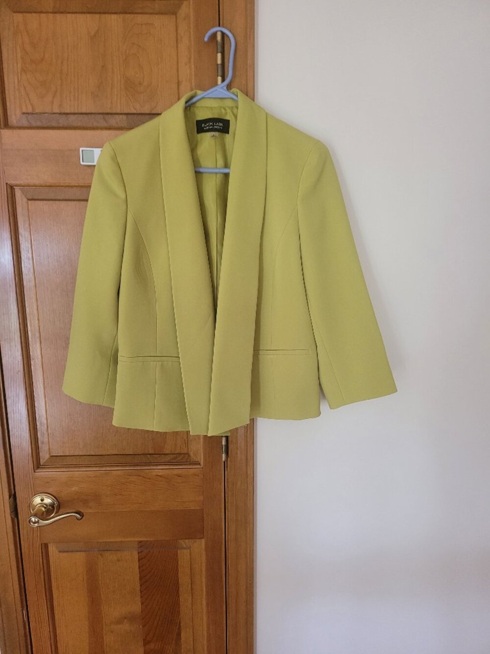 Evan Picone Lemon Green Women's Blazer